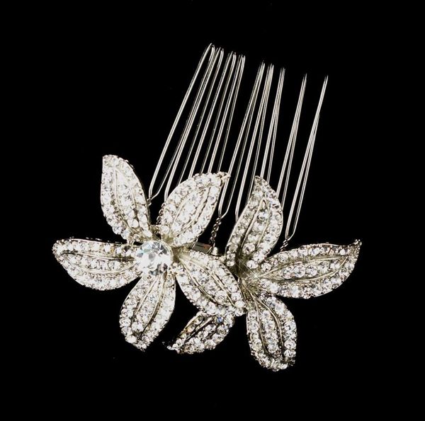 2 inch vintage style rhodium silver plated clear rhinestone crystal diamante women flower hair comb jewelry2167141, Golden;silver
2 inch vintage style rhodium silver plated clear rhinestone crystal diamante women flower hair comb jewelry2167141, Golden;silver