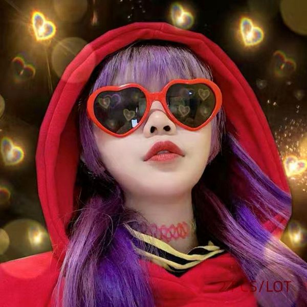 heart shaped love effects glasses watch the lights change to heart shape at night diffraction glasses sunglasses gift, White;black
heart shaped love effects glasses watch the lights change to heart shape at night diffraction glasses sunglasses gift, White;black
