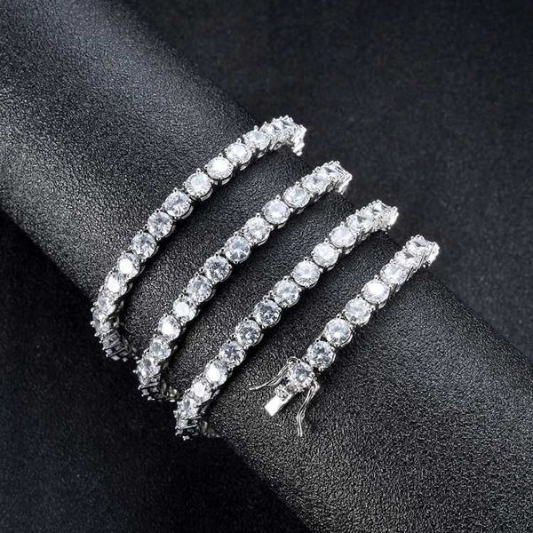 gzys jewelry wholesale 3-5mm gold zirconia iced out necklace hip hop jewelry cz tennis chain, Silver
gzys jewelry wholesale 3-5mm gold zirconia iced out necklace hip hop jewelry cz tennis chain, Silver