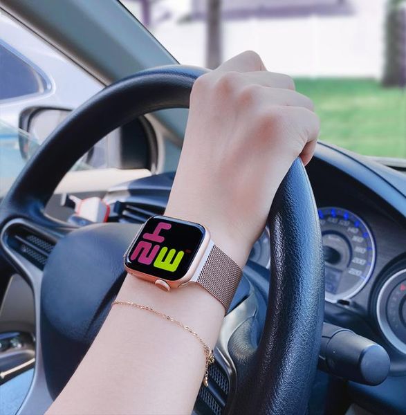 band for apple watch strap 42mm 44mm 45mm iwatch se 6 5 4 3 magnetic loop smartwatch bracelet serie 79870545, Black;brown
band for apple watch strap 42mm 44mm 45mm iwatch se 6 5 4 3 magnetic loop smartwatch bracelet serie 79870545, Black;brown