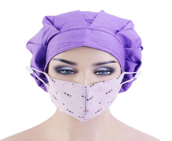 soft cotton scrub nurse adjustable bouffant caps with button and sweatband working hat breathable bonnet for ladies1395426, Blue;gray
soft cotton scrub nurse adjustable bouffant caps with button and sweatband working hat breathable bonnet for ladies1395426, Blue;gray