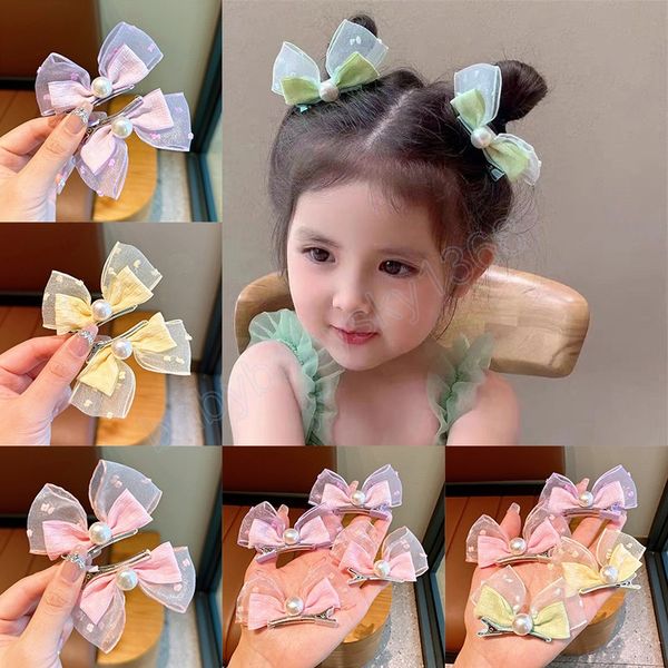 sweet pearl bow children hairpins summer mesh bowknot princess girls hair clips accessories kids barrettes headwear, Slivery;white
sweet pearl bow children hairpins summer mesh bowknot princess girls hair clips accessories kids barrettes headwear, Slivery;white