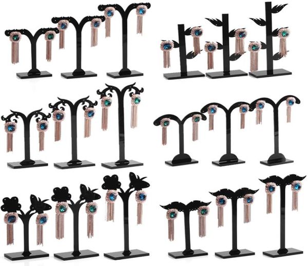 black acylic earring tree shaped display stand holder fashion threepiece goat horn small earring display rack storage8338139, Black;white
black acylic earring tree shaped display stand holder fashion threepiece goat horn small earring display rack storage8338139, Black;white
