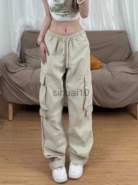 women's pants capris houzhou y2k retro beige cargo pants women vintage streetwear 90s aesthetic pockets loose trousers female wide leg, Black;white
women's pants capris houzhou y2k retro beige cargo pants women vintage streetwear 90s aesthetic pockets loose trousers female wide leg, Black;white