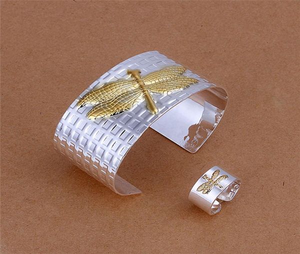 global 925 sterling silver plated golden dragonfly bangles ring set fashion jewelry beautiful wedding gift 7964401
global 925 sterling silver plated golden dragonfly bangles ring set fashion jewelry beautiful wedding gift 7964401