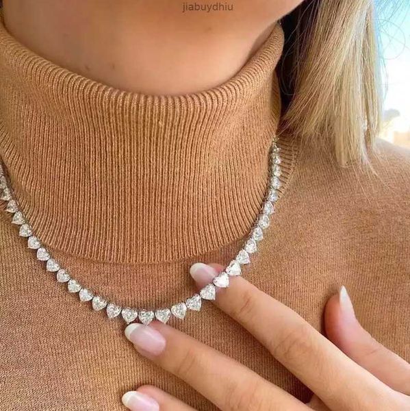 new arrival heart tennis zircon pendant shiny choker jewelry transparent bridesmaid diamond cubic zirconia necklace, Silver
new arrival heart tennis zircon pendant shiny choker jewelry transparent bridesmaid diamond cubic zirconia necklace, Silver