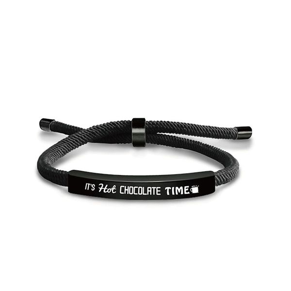 new popular woven christmas gift bracelet black stainless steel charm bracelets, Golden;silver
new popular woven christmas gift bracelet black stainless steel charm bracelets, Golden;silver