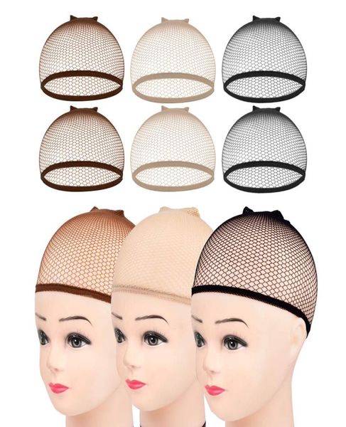 100pcs invisible nylon hair nets with elastic women men ladies hair wigs stocking cap weaving mesh net fishnet brown beige black2751720, Black;brown
100pcs invisible nylon hair nets with elastic women men ladies hair wigs stocking cap weaving mesh net fishnet brown beige black2751720, Black;brown