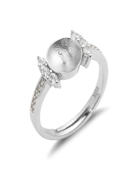ring settings for pearls zircon 925 sterling silver diy jewellery findings blank ring base 5 pieces4692085, Slivery;crystal
ring settings for pearls zircon 925 sterling silver diy jewellery findings blank ring base 5 pieces4692085, Slivery;crystal