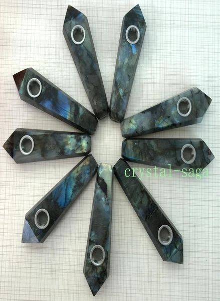 whole natural crystal smoking pipes natural labradorite point gem light quartz crystal wand hand carved smoking pipes1070378, Black
whole natural crystal smoking pipes natural labradorite point gem light quartz crystal wand hand carved smoking pipes1070378, Black