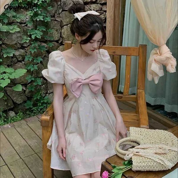 floral puff sleeve dress women princess summer french style mini sweet girlish trendy leisure popular tender vestidos young chic l230522, Black;gray
floral puff sleeve dress women princess summer french style mini sweet girlish trendy leisure popular tender vestidos young chic l230522, Black;gray