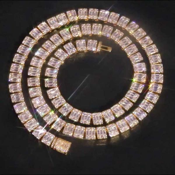 wholesale drop shipping large cluster cubic zirconia women men tennis neck chain necklace, Silver 
wholesale drop shipping large cluster cubic zirconia women men tennis neck chain necklace, Silver