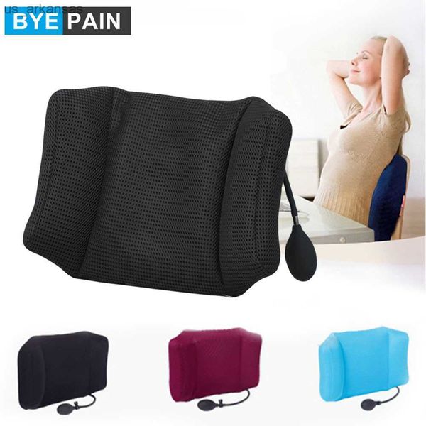 1pcs byepain portable inflatable lumbar support cushion/ massage pillow for travel office car camping to wais back pain relief l230523
1pcs byepain portable inflatable lumbar support cushion/ massage pillow for travel office car camping to wais back pain relief l230523