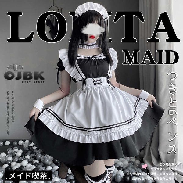 nxy set japanese anime cosplay costume black white maid outfit apron dress plus size women lingerie stage uniform new 230426, Red;black
nxy set japanese anime cosplay costume black white maid outfit apron dress plus size women lingerie stage uniform new 230426, Red;black