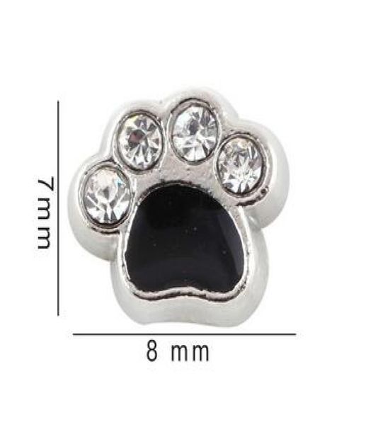 78mm crystal enamel black dog paw floating locket charms fit for glass magnetic memory locket pendant3037369, Bronze;silver
78mm crystal enamel black dog paw floating locket charms fit for glass magnetic memory locket pendant3037369, Bronze;silver