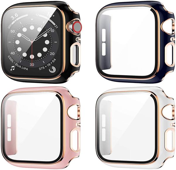 apple watch case cover 38 40 41mm builtin tempered glass screen protector full cover iwatch series6349631, Black;blue
apple watch case cover 38 40 41mm builtin tempered glass screen protector full cover iwatch series6349631, Black;blue