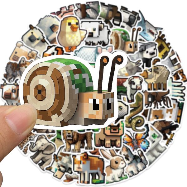 50pcs pixel animals stickers guitar decor for car lapfridge helmet ipad bicycle phone motorcycle ps4 book pvc skateboard diy decals
50pcs pixel animals stickers guitar decor for car lapfridge helmet ipad bicycle phone motorcycle ps4 book pvc skateboard diy decals