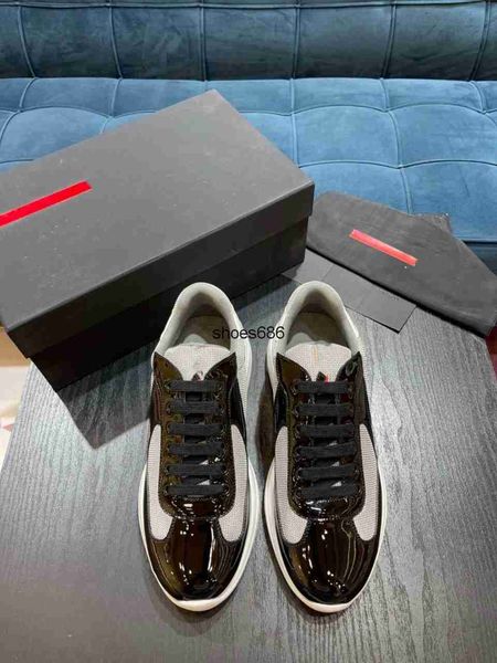 pra america's cup sneakers b22 men's casual board shoes genuine leather classic versatile men's oversize overseas, Black
pra america's cup sneakers b22 men's casual board shoes genuine leather classic versatile men's oversize overseas, Black