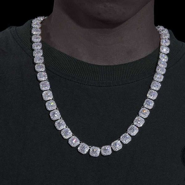 pass diamond tester 10mm tennis chain d color vvs moissanite stone hip hop custom silver tennis necklace
pass diamond tester 10mm tennis chain d color vvs moissanite stone hip hop custom silver tennis necklace