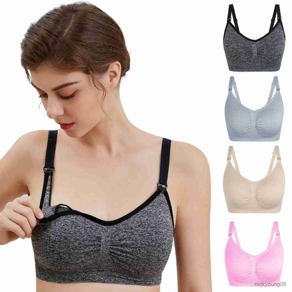 maternity intimates women's pregnant bra breastfeeding underwear comfortable breathable, White
maternity intimates women's pregnant bra breastfeeding underwear comfortable breathable, White