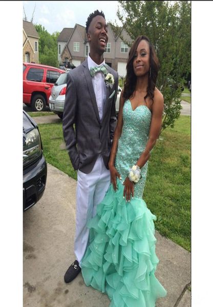 fashion mint green prom dresses diamonds beads ruffles organza long mermaid sweety girls party gowns custom size9031833, Black
fashion mint green prom dresses diamonds beads ruffles organza long mermaid sweety girls party gowns custom size9031833, Black