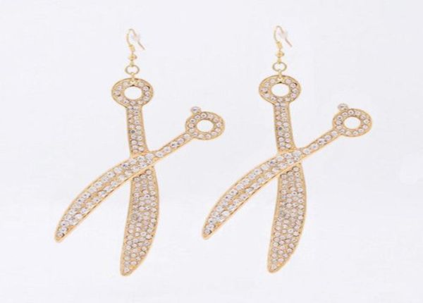 scissors earrings unique style beauty salon hair stylist scissors dangle earring gold crystal charm fashion jewelry2897961, Golden
scissors earrings unique style beauty salon hair stylist scissors dangle earring gold crystal charm fashion jewelry2897961, Golden