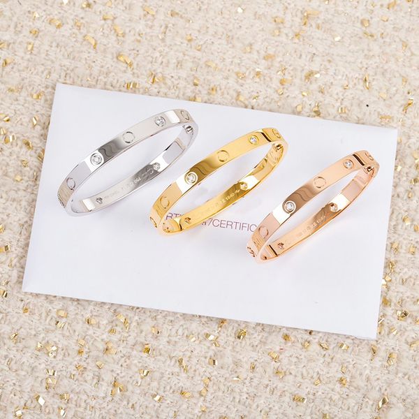 designer bracelet titanium steel bracelet luxury men's and women's 18k rose gold fashion popular do not fade color bracelet trend, Black
designer bracelet titanium steel bracelet luxury men's and women's 18k rose gold fashion popular do not fade color bracelet trend, Black