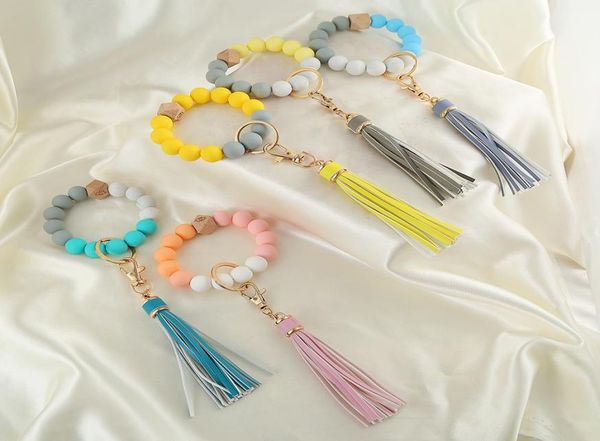 key ring bracelet wristlet keychain food grade material silicone beaded bangle key chains6634334, Silver
key ring bracelet wristlet keychain food grade material silicone beaded bangle key chains6634334, Silver