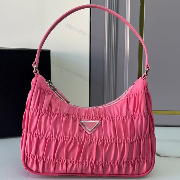 fashion shoulder hobo pleated underarm bag designer handbag sports totes stroll clutch vintage beach 22cm 1be204 with box p14
fashion shoulder hobo pleated underarm bag designer handbag sports totes stroll clutch vintage beach 22cm 1be204 with box p14