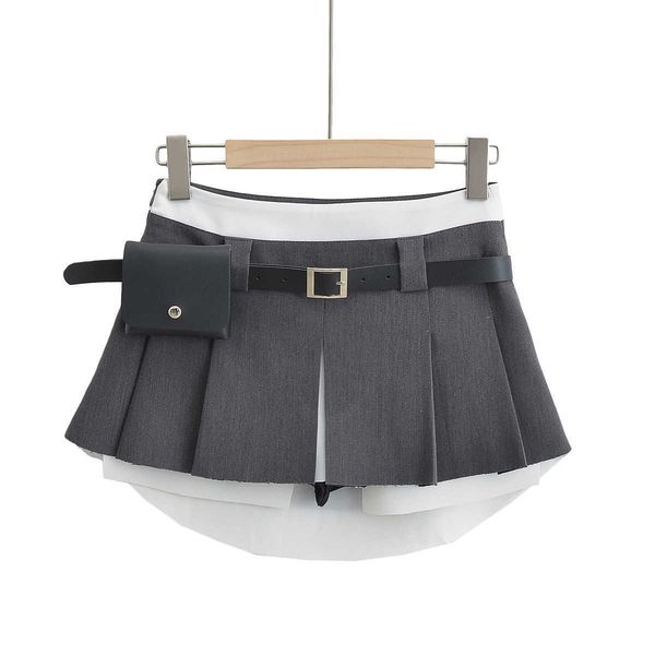 spicy girl low waist short skirt summer new design sense spliced ragged edge slim length skirt, Black
spicy girl low waist short skirt summer new design sense spliced ragged edge slim length skirt, Black