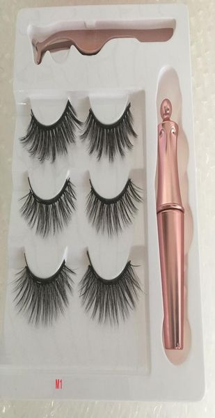 3 pairs magnetic eyelashes false lashes liquid eyeliner tweezer eye makeup set 3d magnet natural reusable no glue n1356945
3 pairs magnetic eyelashes false lashes liquid eyeliner tweezer eye makeup set 3d magnet natural reusable no glue n1356945