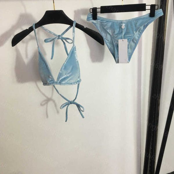 23ss designer bathing suit bikini swimwear two-piece swimsuit womens bikini dlogo print lace up underwear velvet briefs set women clothes a1, White;black
23ss designer bathing suit bikini swimwear two-piece swimsuit womens bikini dlogo print lace up underwear velvet briefs set women clothes a1, White;black