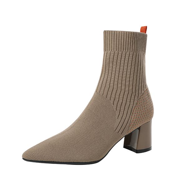 womens boots 2023 new winter fashion simple high heel pointed knitted soft elastic comfortable breathable rubber sole 2023 new, Black
womens boots 2023 new winter fashion simple high heel pointed knitted soft elastic comfortable breathable rubber sole 2023 new, Black