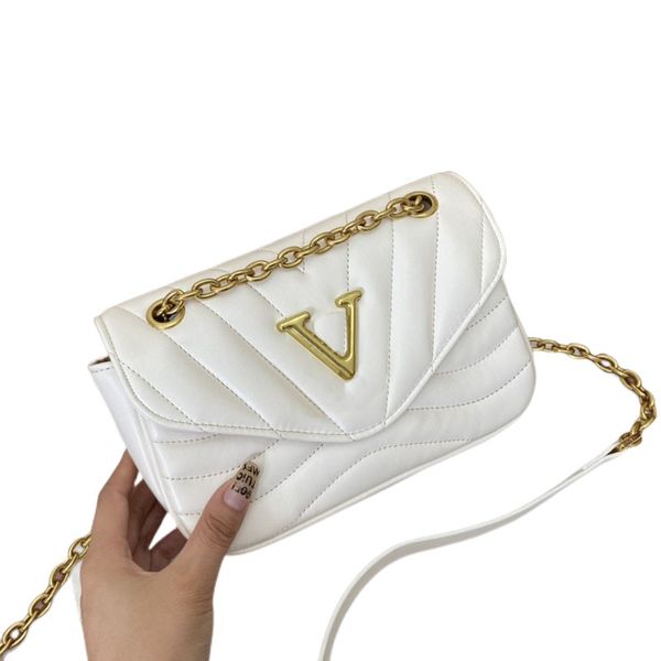 designer 2023 famous woman bag shoulder bags new wave wallet purse multicolors genuine leather crossbody metal chain handbag louie design 21
designer 2023 famous woman bag shoulder bags new wave wallet purse multicolors genuine leather crossbody metal chain handbag louie design 21