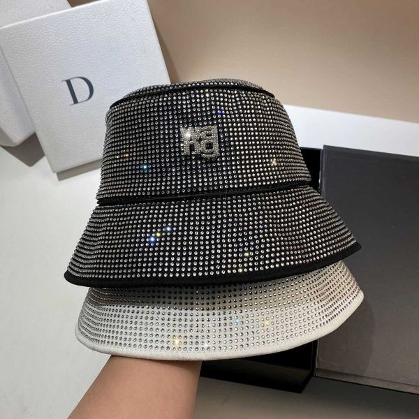 designer a wang luxury wang king fisherman hat new french fashion show trend full diamond spring and summer light luxury small pot girl supe, Blue;gray
designer a wang luxury wang king fisherman hat new french fashion show trend full diamond spring and summer light luxury small pot girl supe, Blue;gray
