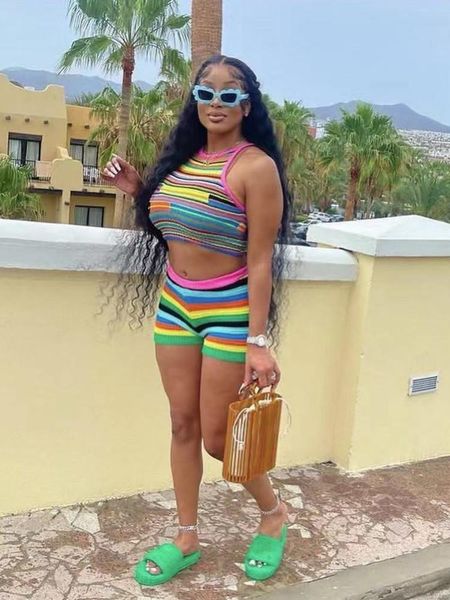 dress soefdioo striped patchwork knitted crop tank and shorts two piece sets womens outfits summer 2022 holiday beachwear, White
dress soefdioo striped patchwork knitted crop tank and shorts two piece sets womens outfits summer 2022 holiday beachwear, White