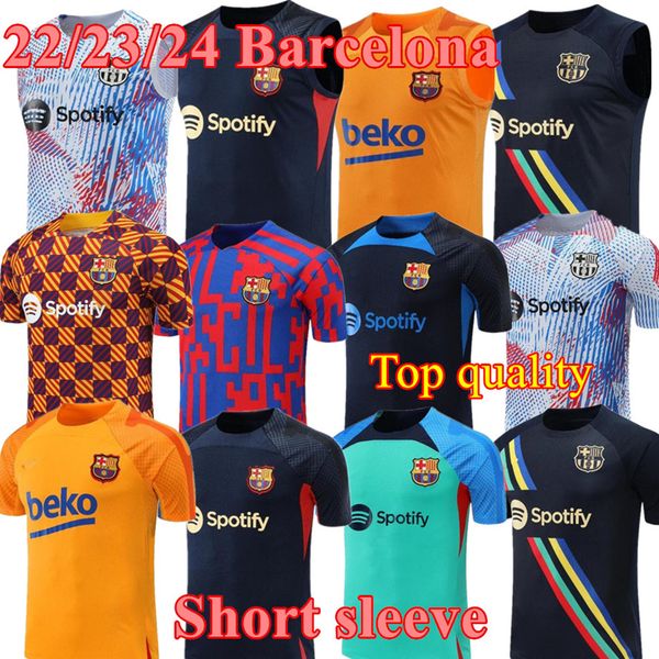 2023 barcelona tracksuit men short sleeve vest soccer jersey barca classic style training suit 23/24 new chandal futbol tracksuits sportswea, Black
2023 barcelona tracksuit men short sleeve vest soccer jersey barca classic style training suit 23/24 new chandal futbol tracksuits sportswea, Black