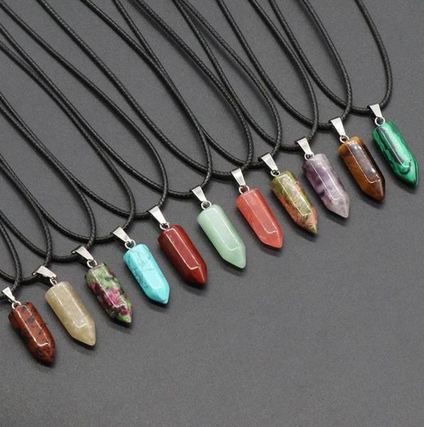 natural stone reiki healing necklace hexagonal bullet opal amethyst quartz pink crystal chakra pendulum necklace9669513, Silver
natural stone reiki healing necklace hexagonal bullet opal amethyst quartz pink crystal chakra pendulum necklace9669513, Silver
