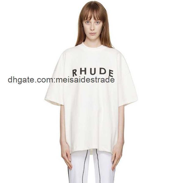 designer t shirt rhudes letter-printed brand high street casual versatile loose round neck couple short sleeve t-shirt men's summer, White;black
designer t shirt rhudes letter-printed brand high street casual versatile loose round neck couple short sleeve t-shirt men's summer, White;black