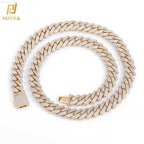 10mm hip hop diamond cuban link chain necklace iced out micro pave cz cuban link chain for men women, Silver
10mm hip hop diamond cuban link chain necklace iced out micro pave cz cuban link chain for men women, Silver