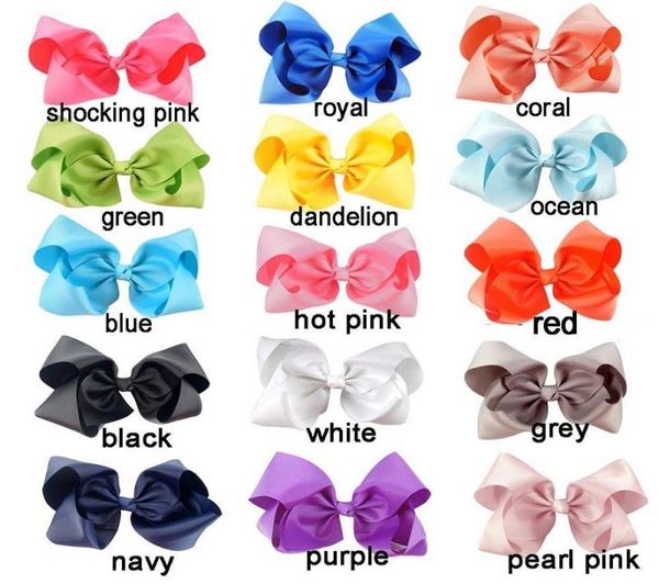 8 inches 45 colors girls hair bows kids bow hairpin clips girls large bowknot ribbon headband fashion baby girl hair accessories8162733, Slivery;white
8 inches 45 colors girls hair bows kids bow hairpin clips girls large bowknot ribbon headband fashion baby girl hair accessories8162733, Slivery;white