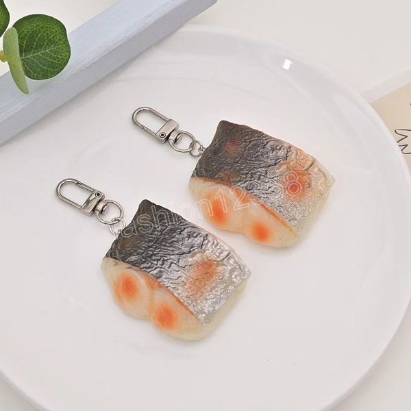 cartoon pvc small fish pieces fish food model keychain for women girls seafood series car bag accessories, Silver
cartoon pvc small fish pieces fish food model keychain for women girls seafood series car bag accessories, Silver