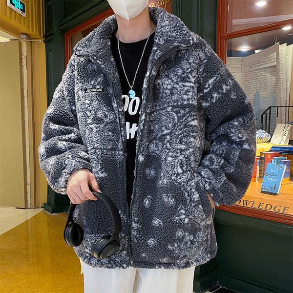 fluffy wholesale oversized fleece men's jackets custom winter windbreaker paisley print sherpa jacket for men, Black;brown
fluffy wholesale oversized fleece men's jackets custom winter windbreaker paisley print sherpa jacket for men, Black;brown