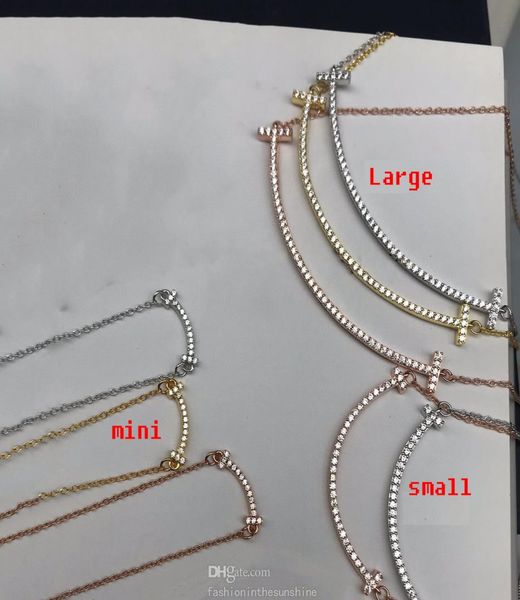 smile pendant necklace designer fashion jewelry womens party 925 sterling silver valentines day rose gold platinum chain for women2672126
smile pendant necklace designer fashion jewelry womens party 925 sterling silver valentines day rose gold platinum chain for women2672126