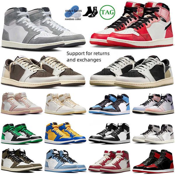 Jorden basketball shoes Jumpman 1 high 1s Reverse Mocha Olive men women sneakers Washed Heritage Pink Lost and Found UNC Sail Shattered Backboard sports trainers, Stage haze
Jorden basketball shoes Jumpman 1 high 1s Reverse Mocha Olive men women sneakers Washed Heritage Pink Lost and Found UNC Sail Shattered Backboard sports trainers, Stage haze