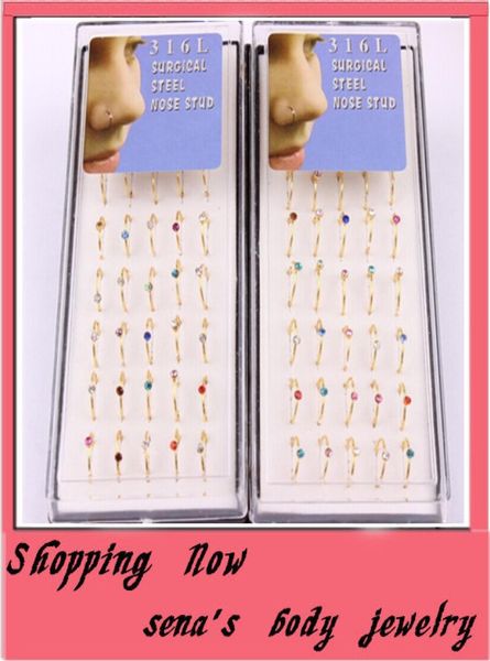 hoop nose ring 48pcslot mix 6 color cz gem body jewelry piercing nose stud gold nose rings8569651, Silver
hoop nose ring 48pcslot mix 6 color cz gem body jewelry piercing nose stud gold nose rings8569651, Silver