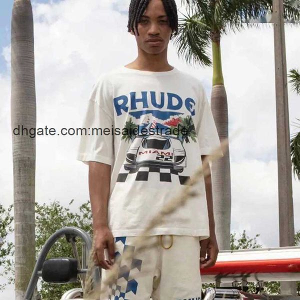 designer t shirt rhudes short sleeve formula racing miami station limited theme print american high street loose half sleeve t-shirt men, White;black
designer t shirt rhudes short sleeve formula racing miami station limited theme print american high street loose half sleeve t-shirt men, White;black
