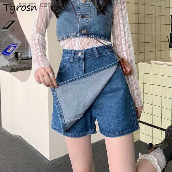 shorts women denim s-5xl daily summer a-line all-match students korean style simple design leisure fashion personality retro new l230522, White;black
shorts women denim s-5xl daily summer a-line all-match students korean style simple design leisure fashion personality retro new l230522, White;black