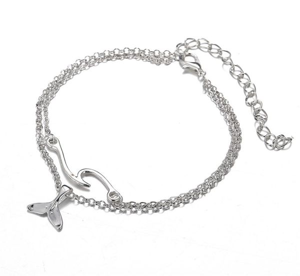 20pcslot bohemian ocean wave whale tail anklet bracelets women beach silver ankle chain foot bracelet summer jewelry3715135, Red;blue
20pcslot bohemian ocean wave whale tail anklet bracelets women beach silver ankle chain foot bracelet summer jewelry3715135, Red;blue