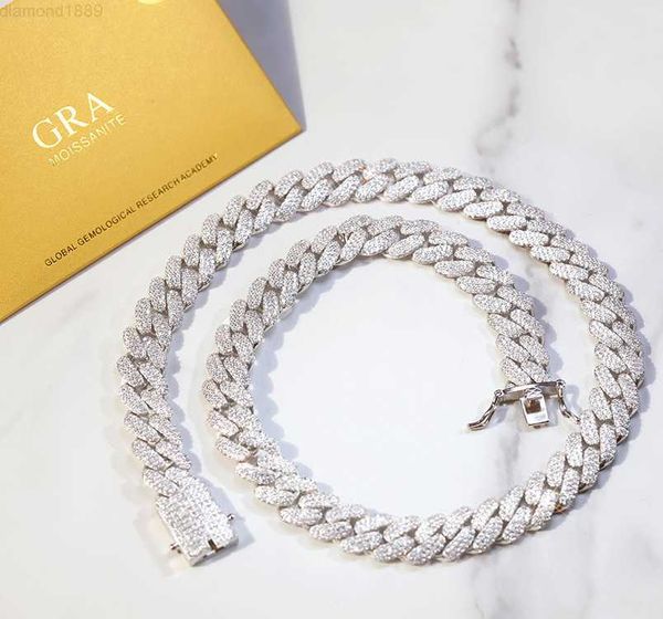fine jewelry 3rows 13mm solid silver with d color gra moissanite cuban chain mens cuban link chain rapper hip hop necklace
fine jewelry 3rows 13mm solid silver with d color gra moissanite cuban chain mens cuban link chain rapper hip hop necklace